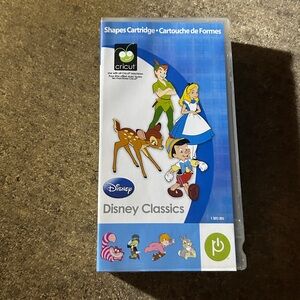 Cricut Disney Classics Shapes Cartridge with Blue and Green